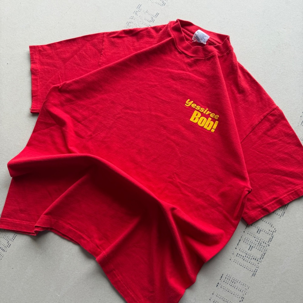 Vintage 90s Yessiree Bob‎ Humor Graphic T-shirt